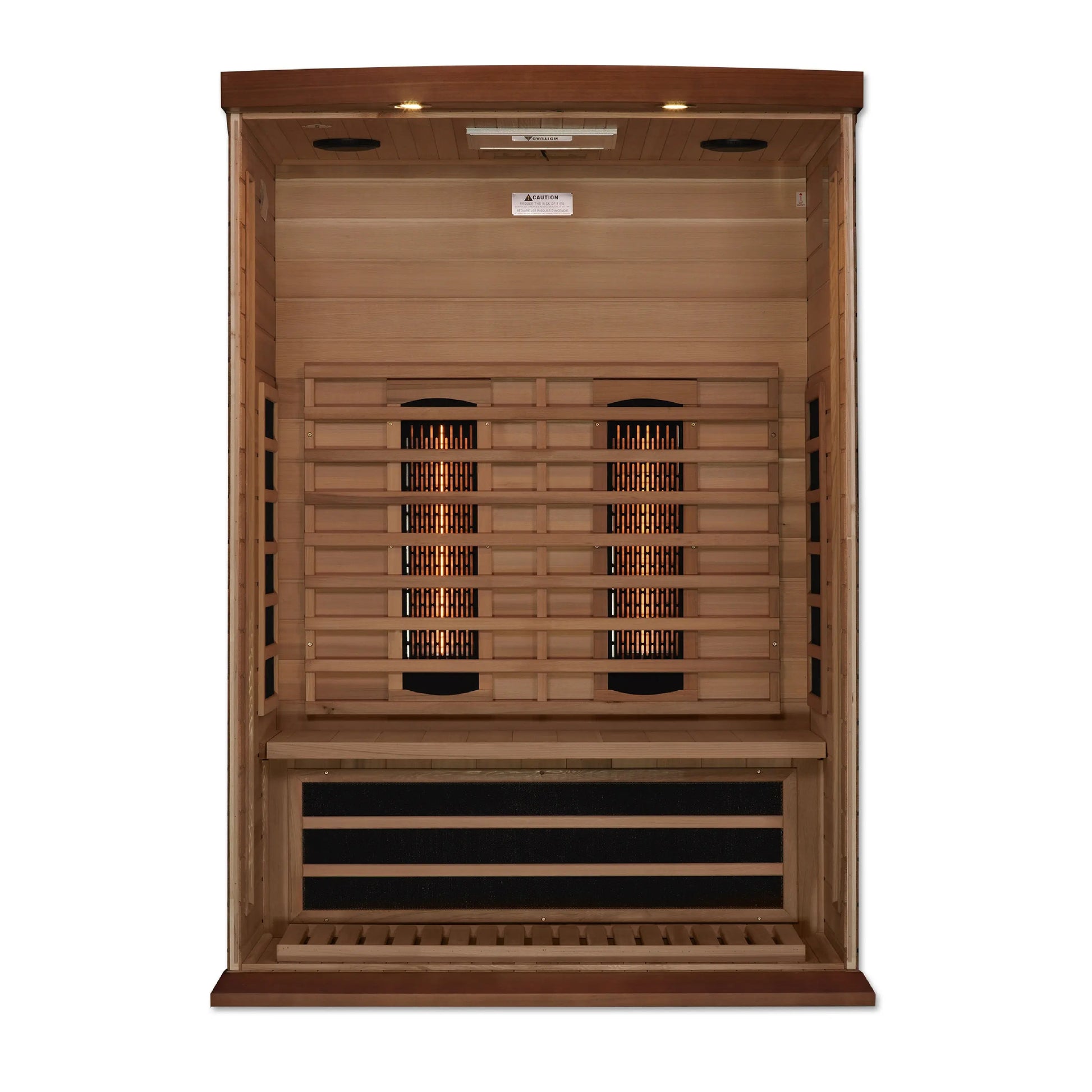 Maxxus 2-Person Full Spectrum Near Zero EMF FAR Infrared Sauna (MX-M206-01-FS CED) Maxxus