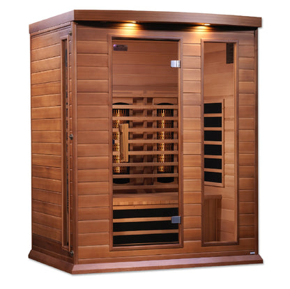 Maxxus 3-Person Full Spectrum Near Zero EMF FAR Infrared Sauna  (MX-M306-01-FS CED) Maxxus
