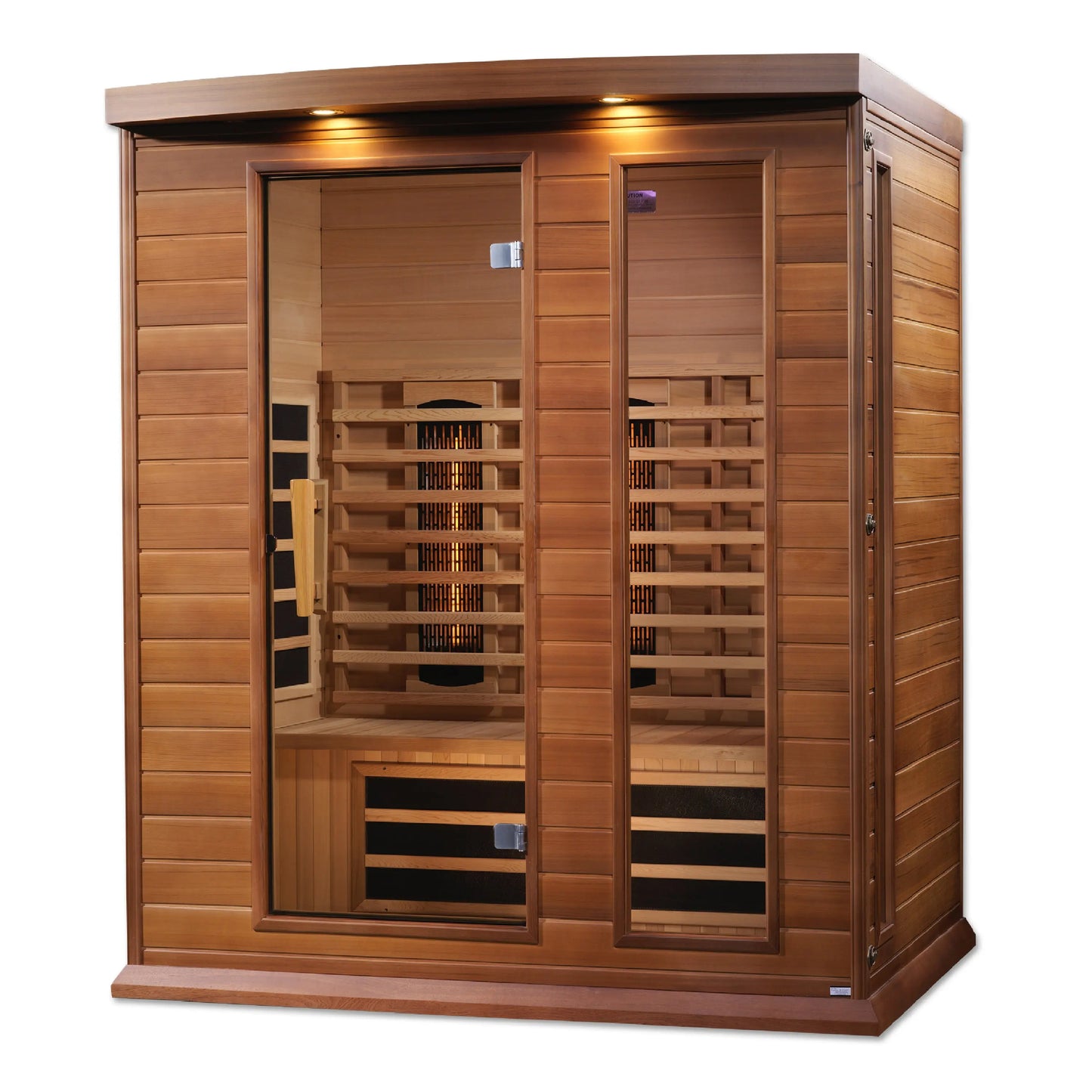 Maxxus 3-Person Full Spectrum Near Zero EMF FAR Infrared Sauna  (MX-M306-01-FS CED) Maxxus