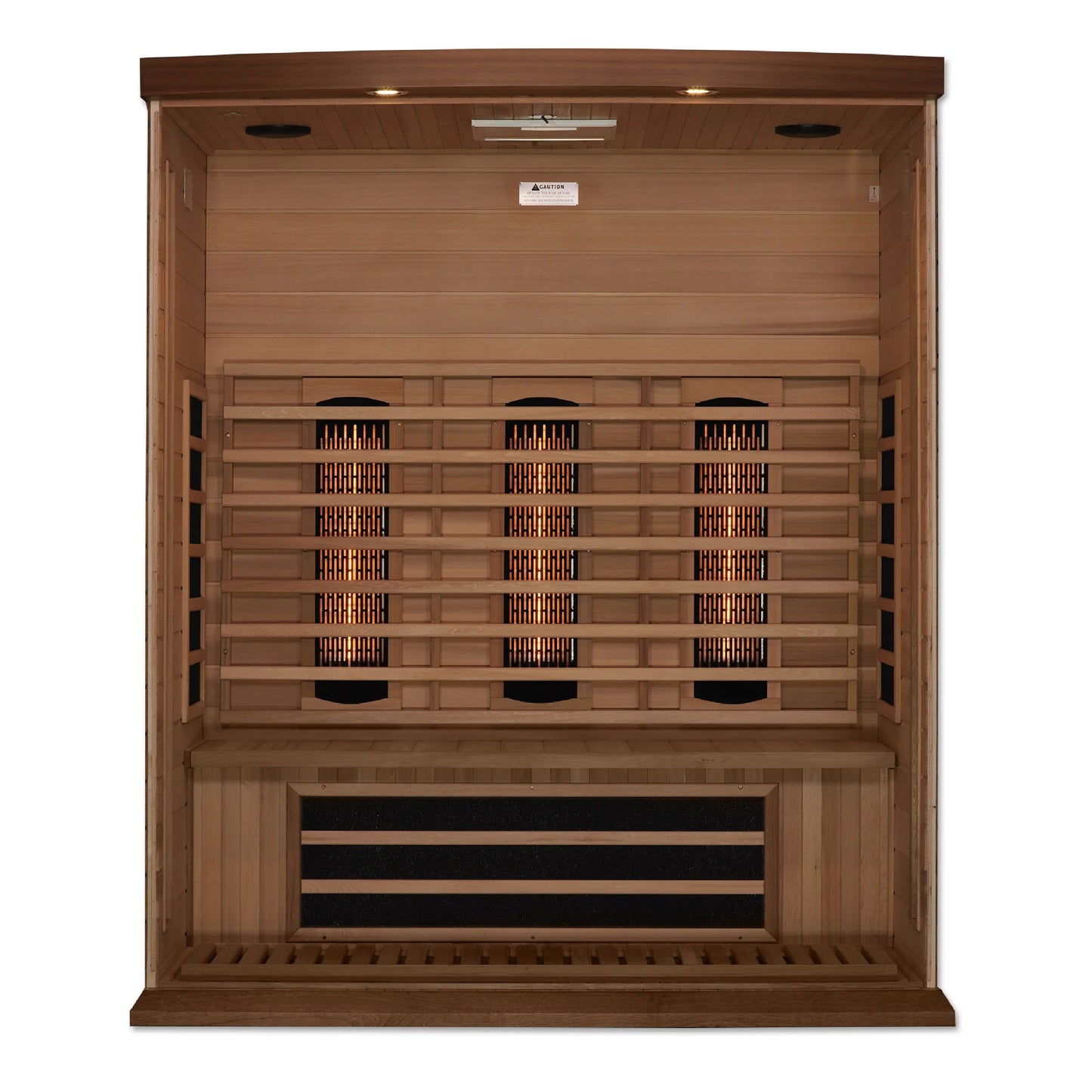 Maxxus 3-Person Full Spectrum Near Zero EMF FAR Infrared Sauna  (MX-M306-01-FS CED) Maxxus