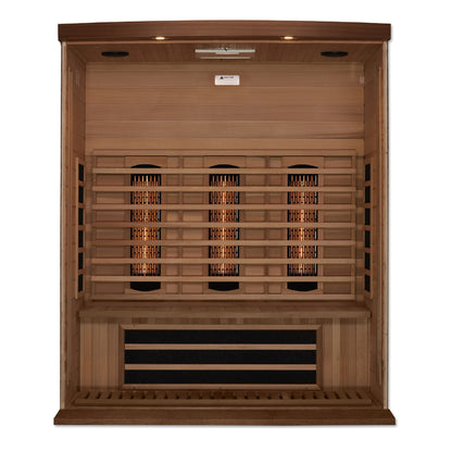 Maxxus 3-Person Full Spectrum Near Zero EMF FAR Infrared Sauna  (MX-M306-01-FS CED) Maxxus