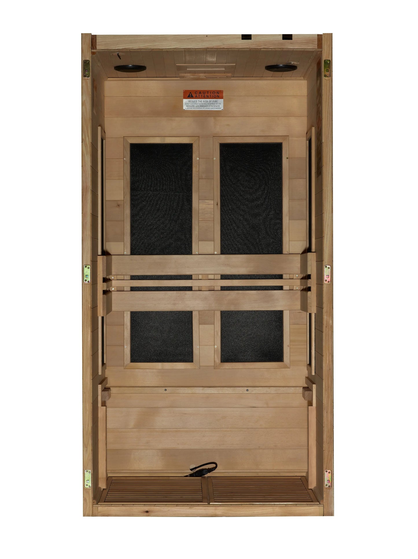 Maxxus "S-Line" Yoga 1-Person Low EMF FAR Infrared Sauna (MX-S106-01) Maxxus