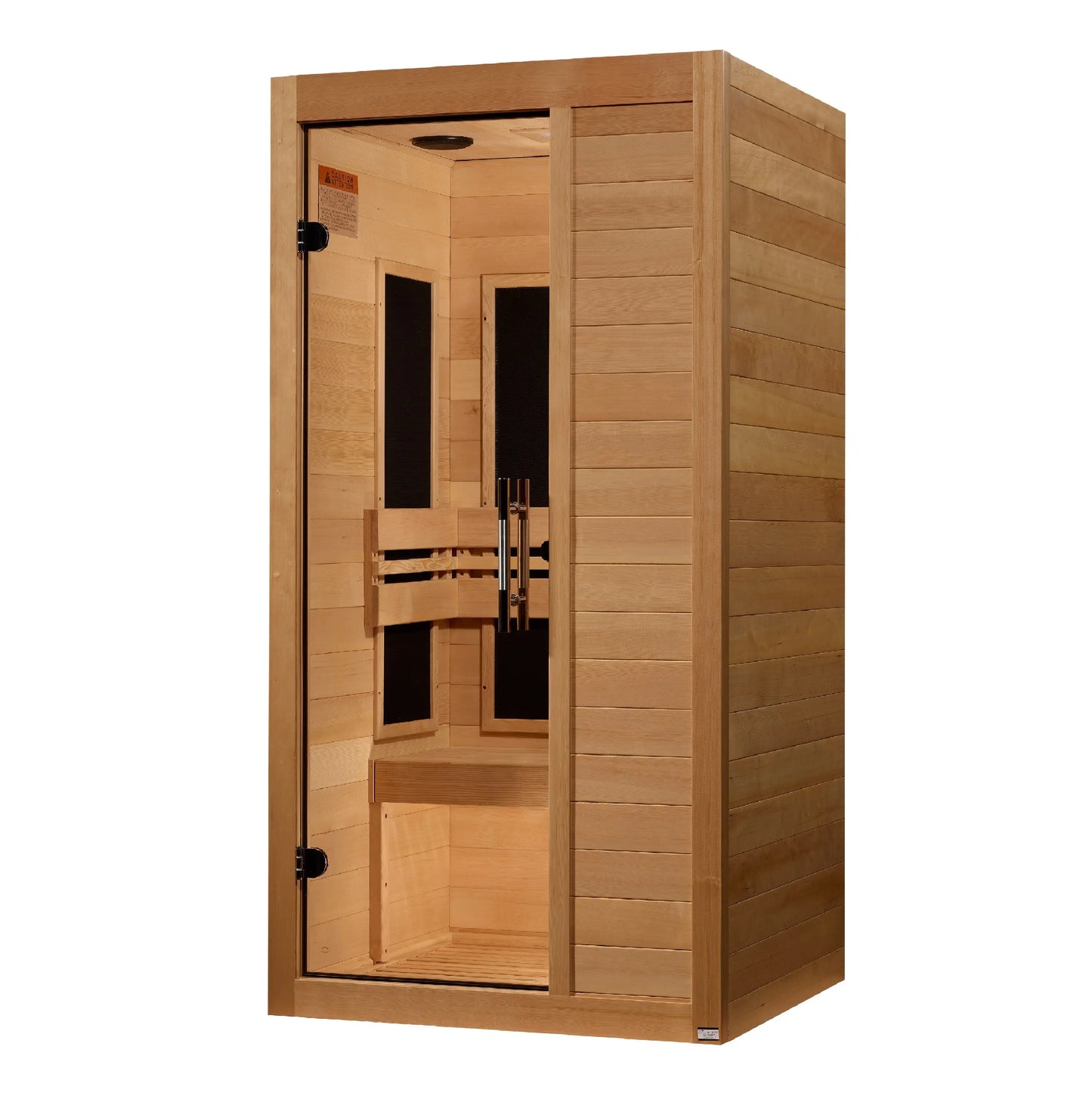 Maxxus "S-Line" Yoga 1-Person Ultra Low EMF FAR Infrared Sauna (MX-S106-01 Elite) Maxxus