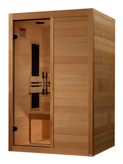 Maxxus "S-Line" Yoga 2-Person Ultra Low EMF FAR Infrared Sauna (MX-S206-01 Elite) Maxxus