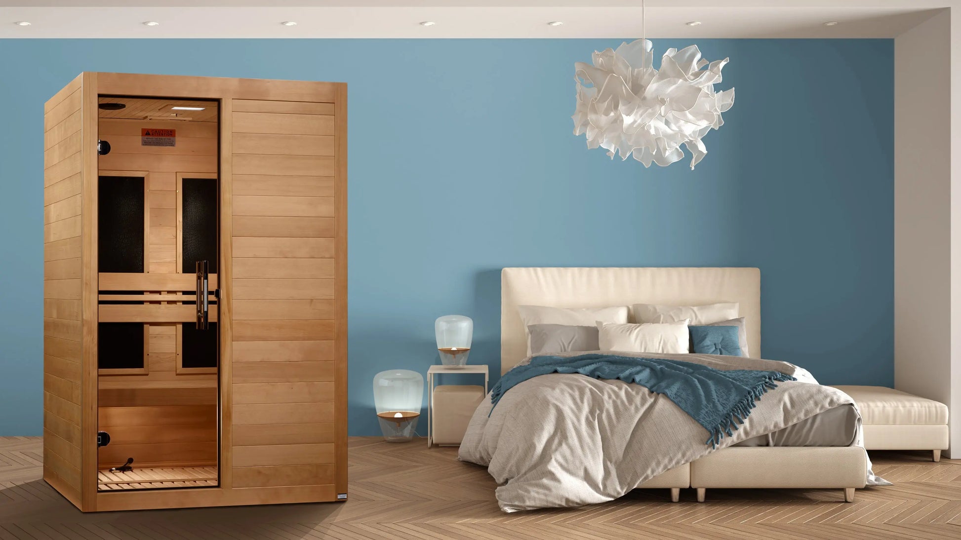 Maxxus "S-Line" Yoga 2-Person Low EMF FAR Infrared Sauna (MX-S206-01) Maxxus