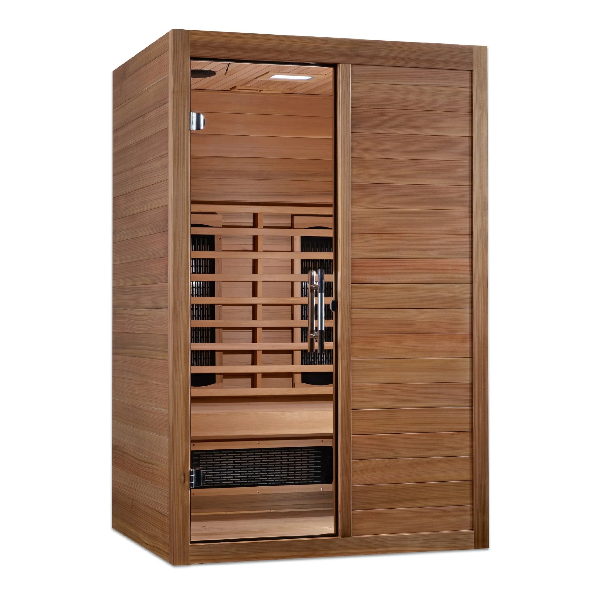 Maxxus "S-Line"Yoga 2-Person Full Spectrum Near Zero EMF FAR Infrared Sauna (MX-S206-01-FS-PC) Maxxus
