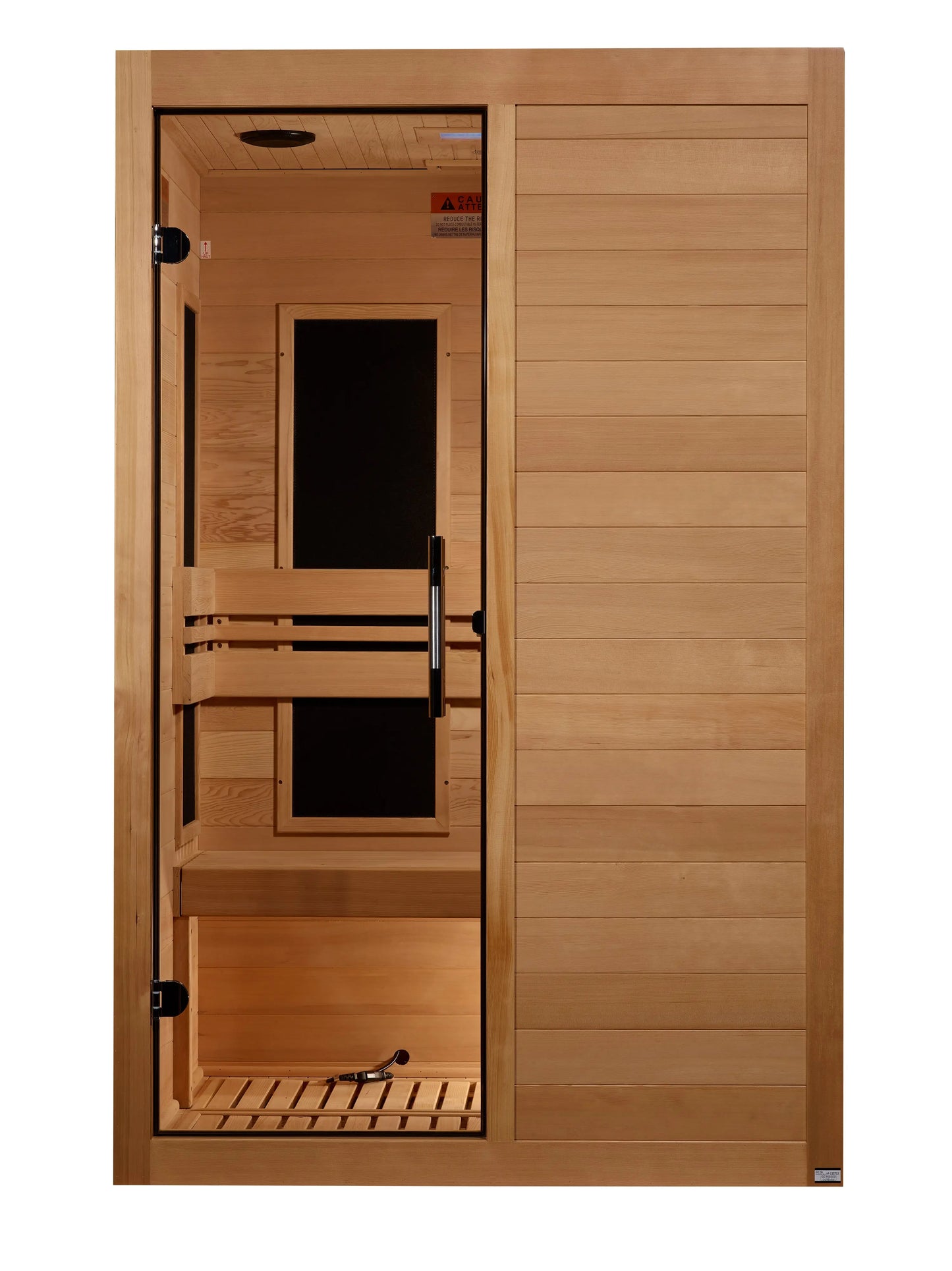 Maxxus "S-Line" Yoga 2-Person Ultra Low EMF FAR Infrared Sauna (MX-S206-01 Elite) Maxxus