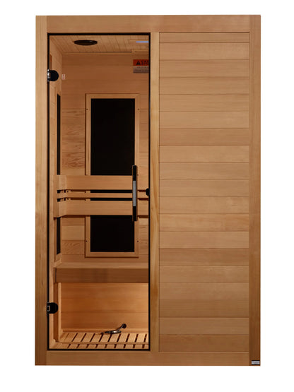 Maxxus "S-Line" Yoga 2-Person Ultra Low EMF FAR Infrared Sauna (MX-S206-01 Elite) Maxxus