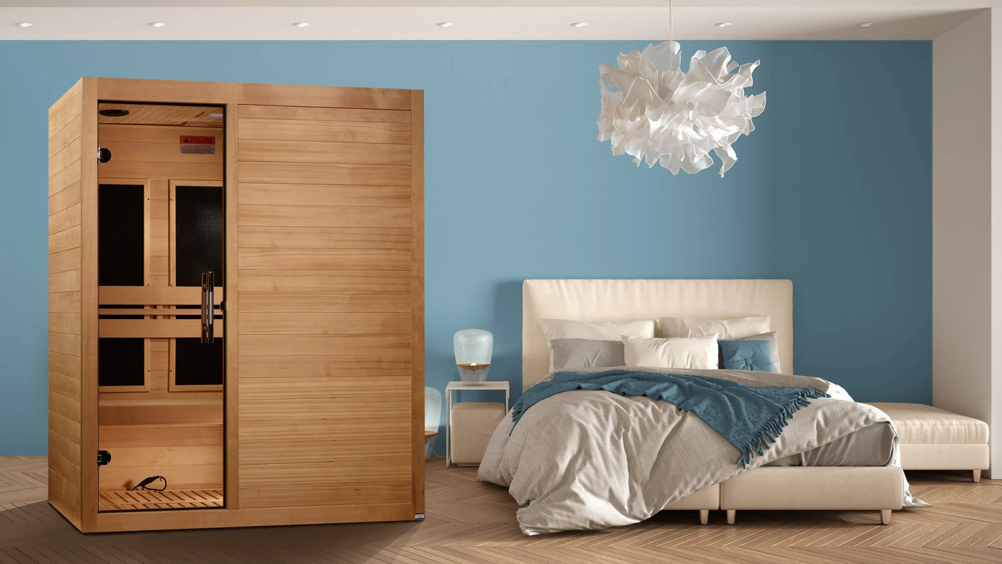 Maxxus "S-Line" Yoga 3-Person Low EMF FAR Infrared Sauna (MX-S306-01) Maxxus
