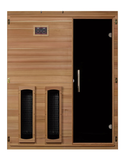 Maxxus "S-Line" Yoga 3-Person Full Spectrum Near Zero FAR Infrared Sauna (MX-S306-01-FS-PC) Maxxus