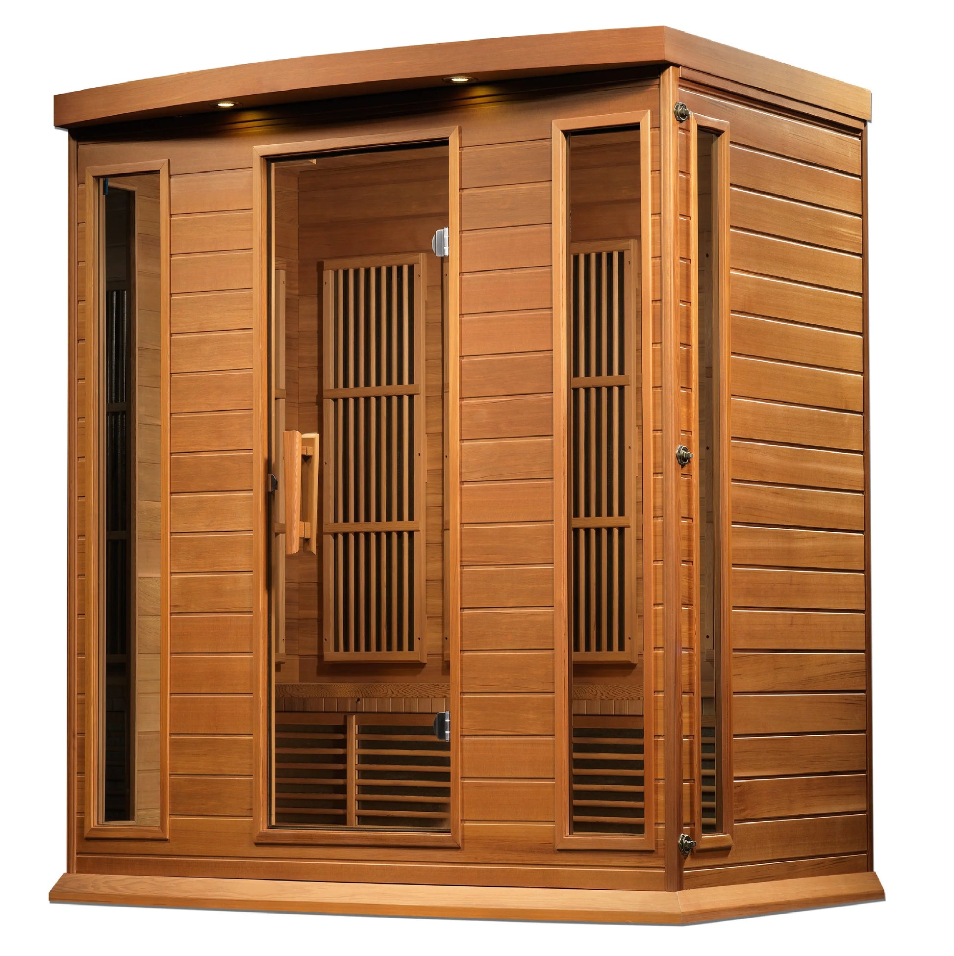 Maxxus 4-Person Near Zero EMF FAR Infrared Sauna (MX-K406-01-ZF CED) Maxxus