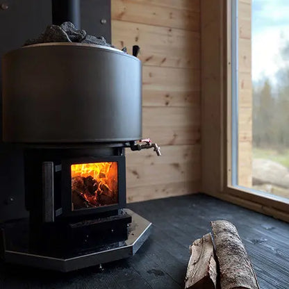 Narvi Luosto VS (Wood-Burning Sauna Stove, Watertank, 16kW) Narvi