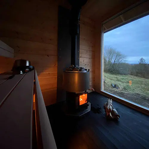 Narvi Luosto VS (Wood-Burning Sauna Stove, Watertank, 16kW) Narvi