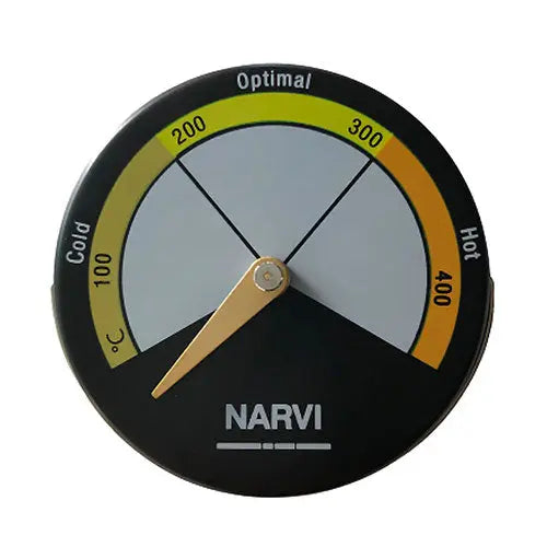 Narvi Smoke Flue Thermometer (Thermometer for Smoke Flue, magnetic) Narvi