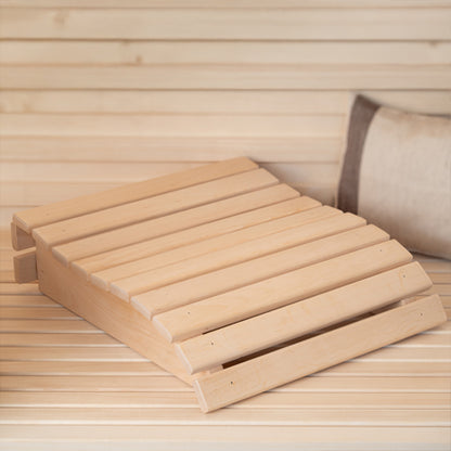 PROSAUNAS Curved Wooden Sauna Headrestac