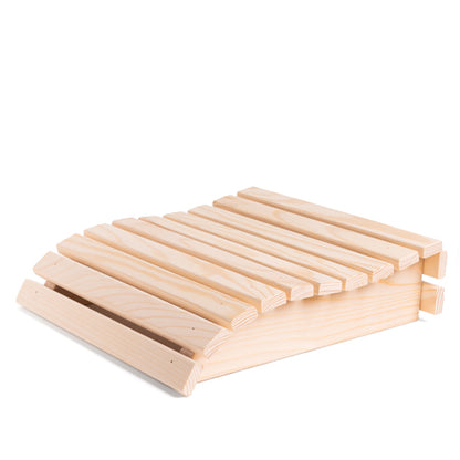 PROSAUNAS Curved Wooden Sauna Headrestac