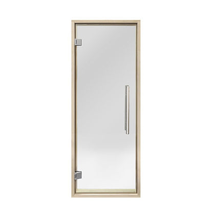 PROSAUNAS Prehung Tinted Glass Sauna Door 24 x 73 in Aspen Frame