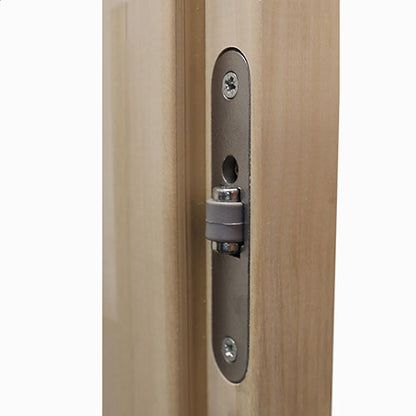 PROSAUNAS Prehung Tinted Glass Sauna Door 24 x 73 in Aspen Frame