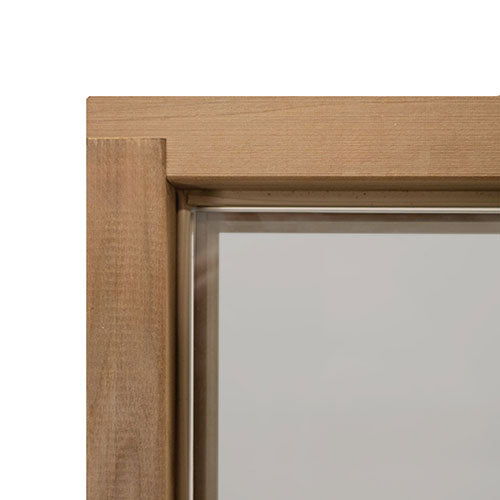 PROSAUNAS Prehung Tinted Glass Sauna Door 24 x 73 in Thermo-Aspen Frame