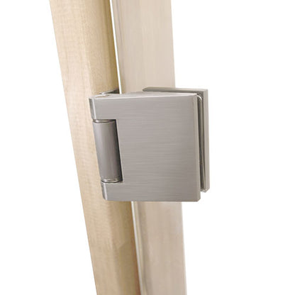 PROSAUNAS Prehung Clear Glass Sauna Door 24 x 81 in Aspen