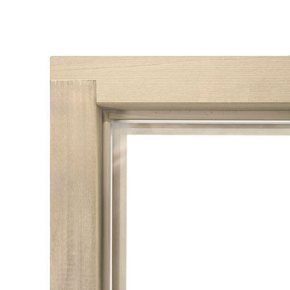PROSAUNAS Prehung Clear Glass Sauna Door 24 x 81 in Aspen