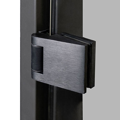 PROSAUNAS Prehung Tinted Glass Sauna Door 24 x 81 in Black Alder