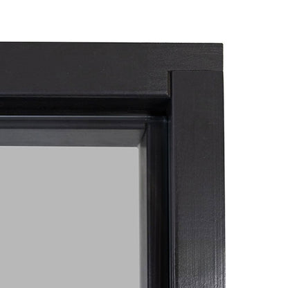 PROSAUNAS Prehung Tinted Glass Sauna Door 24 x 81 in Black Alder