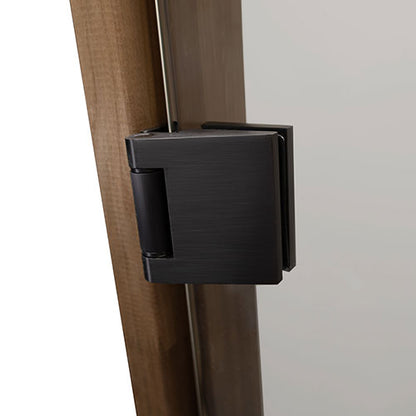 PROSAUNAS Prehung Tinted Glass Sauna Door 24 x 81 in Thermo-Aspen