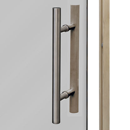 PROSAUNAS Prehung ADA Tinted Glass Sauna Door 36 x 81 in Aspen