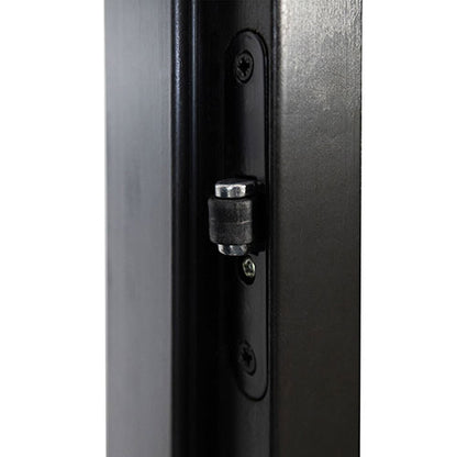PROSAUNAS Prehung ADA Tinted Glass Sauna Door 36 x 81 in Black Alder