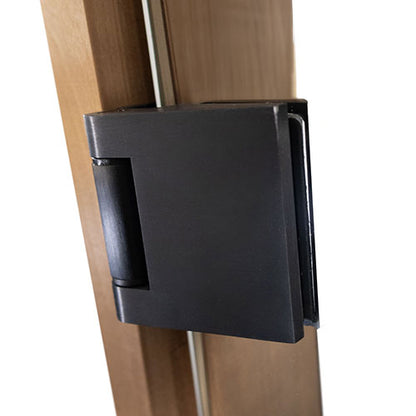 PROSAUNAS Prehung ADA Clear Glass Sauna Door 36 x 81 in Thermo-Aspen
