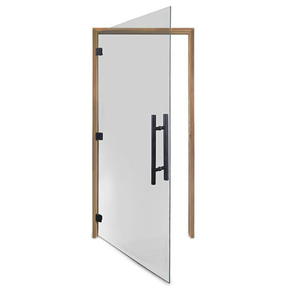 PROSAUNAS Prehung ADA Tinted Glass Sauna Door 36 x 81 in Thermo-Aspen