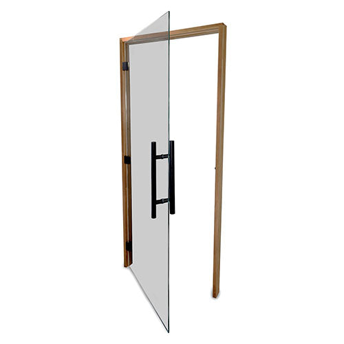 PROSAUNAS Prehung ADA Tinted Glass Sauna Door 36 x 81 in Thermo-Aspen
