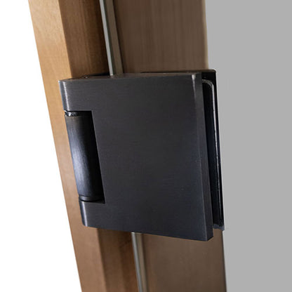 PROSAUNAS Prehung ADA Tinted Glass Sauna Door 36 x 81 in Thermo-Aspen