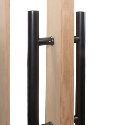 PROSAUNAS Douglas Fir Sauna Door with Insulated Glass 31.5 x 81.5 in Hemlock Jamb