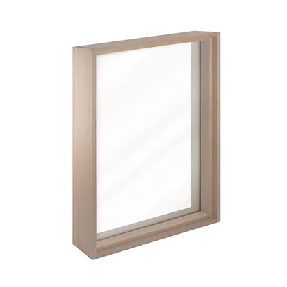 PROSAUNAS Hemlock Dual Pane Sauna Window Clear Glass 25.63 x 37.63 in