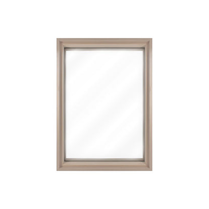 PROSAUNAS Hemlock Dual Pane Sauna Window Clear Glass 25.63 x 37.63 in