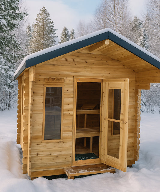 Dundalk Leisurecraft Canadian Timber Palmer Cabin Sauna Model CTC68