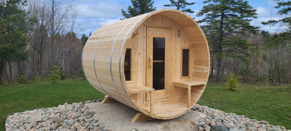 Dundalk Leisurecraft Canadian Timber Outdoor Sauna Tranquility Model