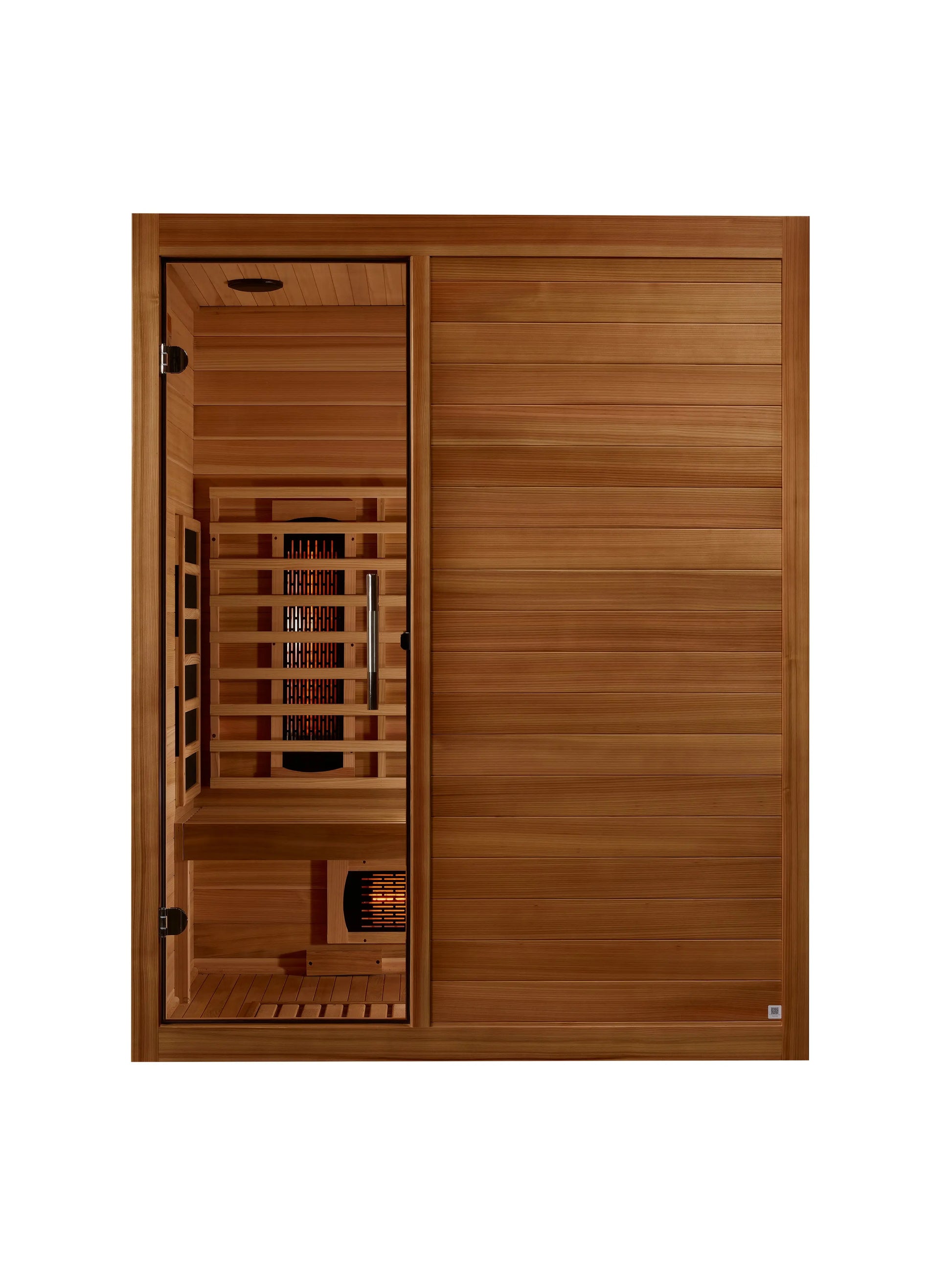 Maxxus "S-Line" Yoga 3-Person Full Spectrum Near Zero FAR Infrared Sauna (MX-S306-01-FS-PC) Maxxus