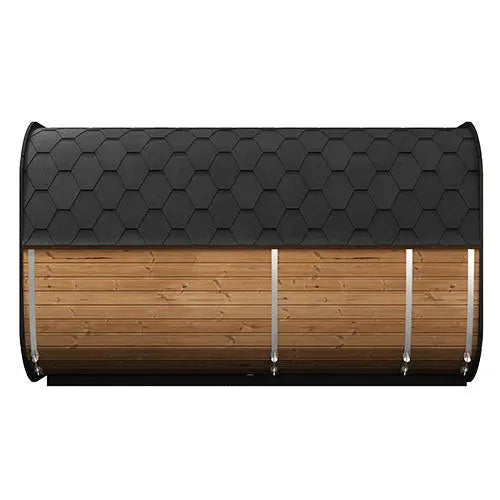 SaunaLife Model CL12GCP (Cube-Series Outdoor Home Sauna Suite Kit, Up to 8 Persons) SaunaLife