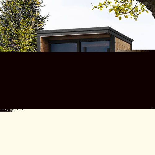 SaunaLife GL4 Outdoor Sauna Kit (Garden Luxury-Series Outdoor DIY Sauna Kit, Thermo-Spruce, up to 4 Persons) SaunaLife