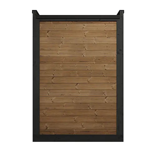 SaunaLife GL4 Outdoor Sauna Kit (Garden Luxury-Series Outdoor DIY Sauna Kit, Thermo-Spruce, up to 4 Persons) SaunaLife