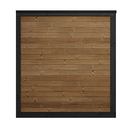 SaunaLife GL4 Outdoor Sauna Kit (Garden Luxury-Series Outdoor DIY Sauna Kit, Thermo-Spruce, up to 4 Persons) SaunaLife