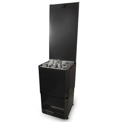 Saunum Air L 15 (Air L Series, 15.2kW Sauna Heater w/Climate Equalizer, Black) Saunum