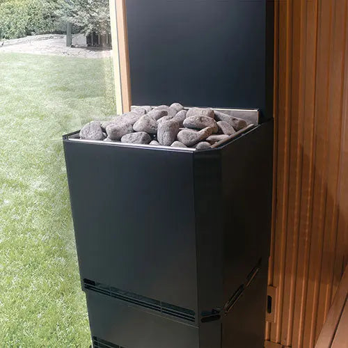 Saunum Air L 13 (Air L Series, 13kW Sauna Heater w/Climate Equalizer, Black) Saunum