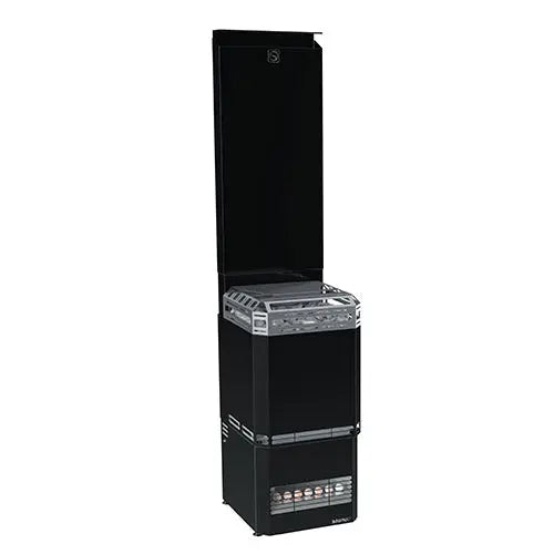 Saunum Air L 10 (Air L Series, 9.8kW Sauna Heater w/Climate Equalizer, Black) Saunum