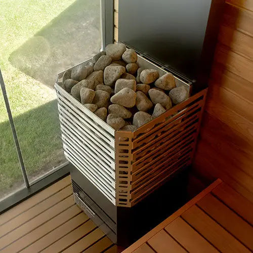 Saunum Air L 15 (Air L Series, 15.2kW Sauna Heater w/Climate Equalizer, Stainless Steel) Saunum