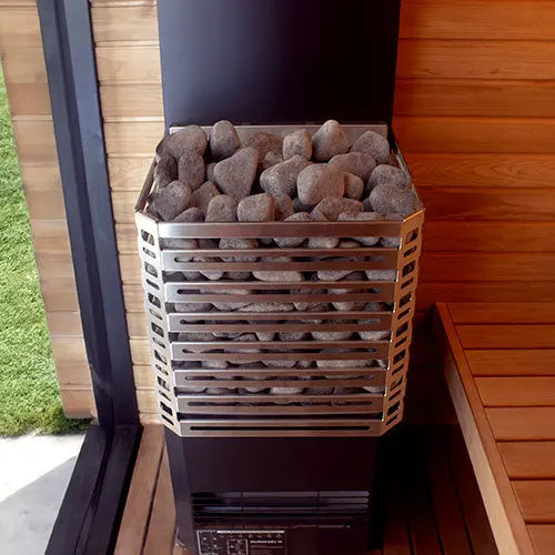 Saunum Air L 13 (Air L Series, 13kW Sauna Heater w/Climate Equalizer, Stainless Steel) Saunum