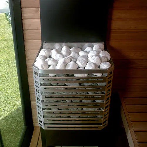 Saunum Air L 15 (Air L Series, 15.2kW Sauna Heater w/Climate Equalizer, Stainless Steel) Saunum